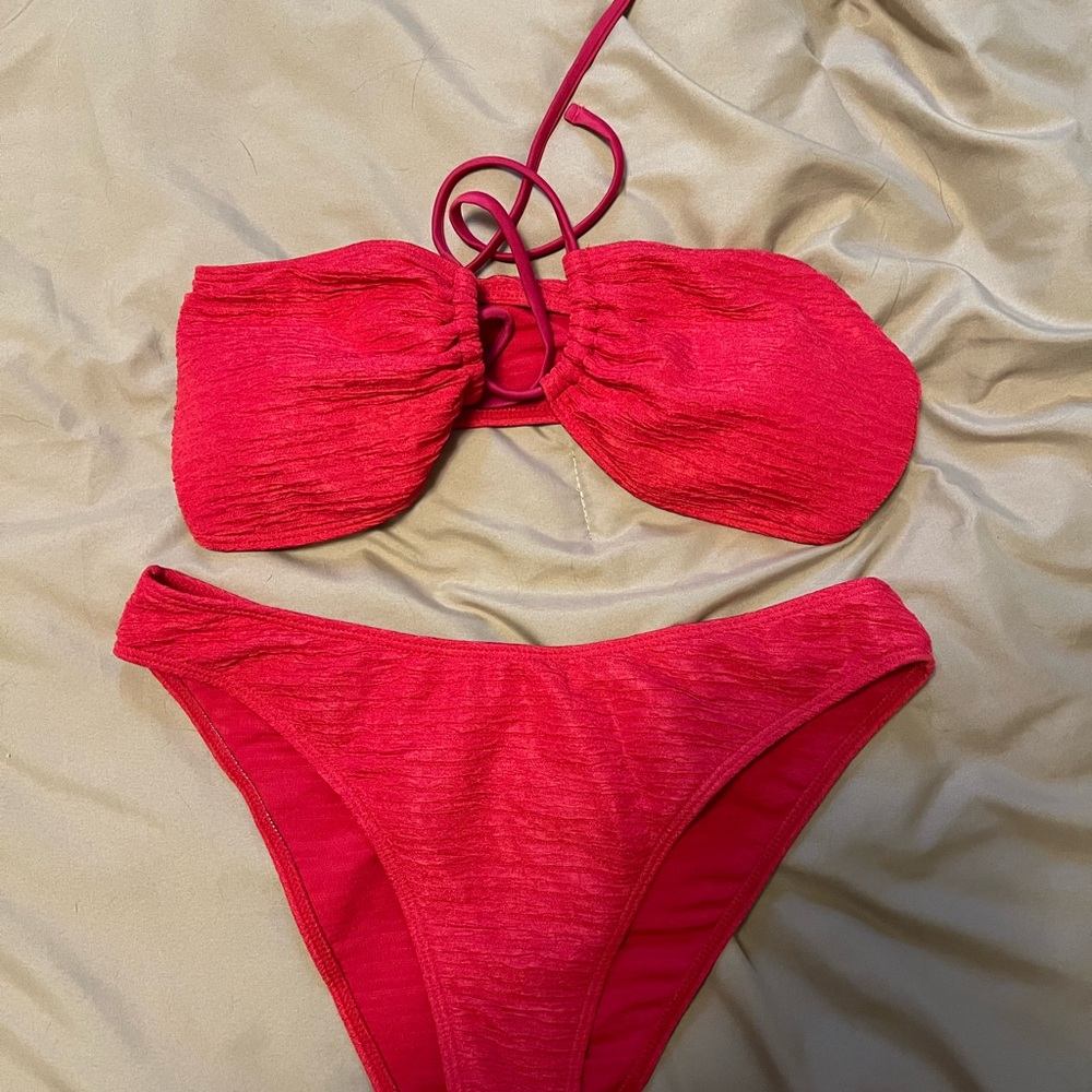 SHEIN Red Bikini Set